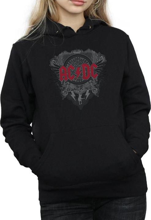 Produktbild AC/DC Womens/Ladies Black Ice Cotton Hoodie (M)