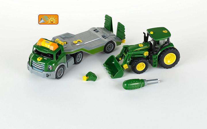 Produktbild Theo Klein Transporter mit John Deere Traktor