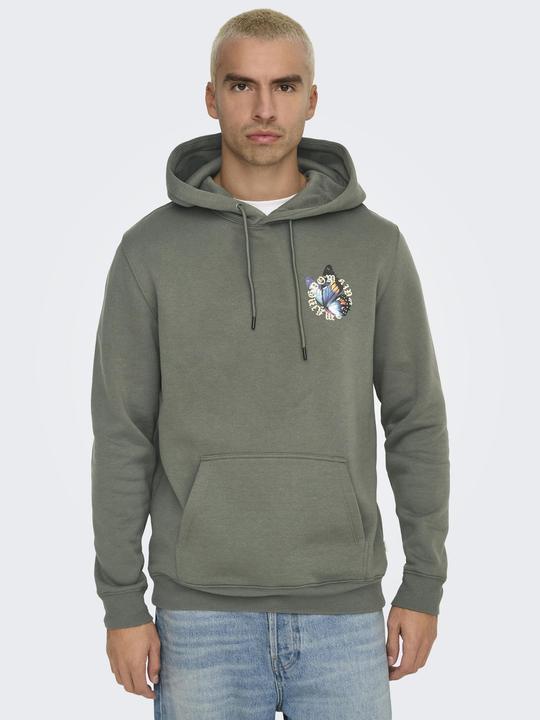 Produktbild Only & Sons ONSKEANE Sweatshirt Kapuzenpullover (XL)