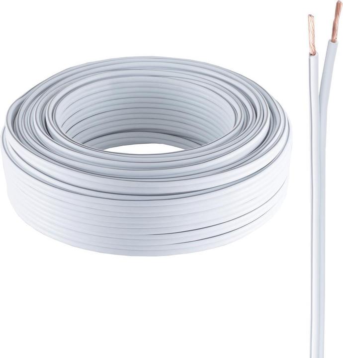 Shiverpeaks BS06-15076 Audio-Kabel 10 m Weiss (10 m, 0.75 mm²)