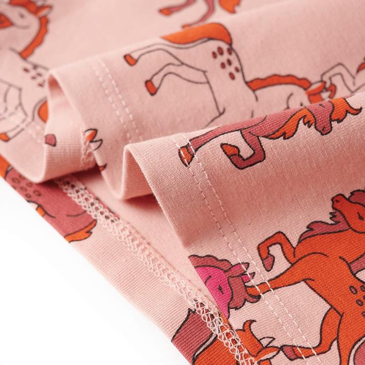 Produktbild VidaXL Kinderpyjama mit Langen Ärmeln Hellrosa 116,Material: 95 (116)
