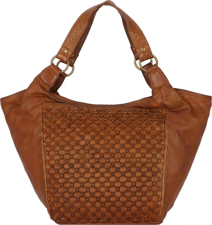 Greenland Nature Femi & Nine Schultertasche Leder 38 cm