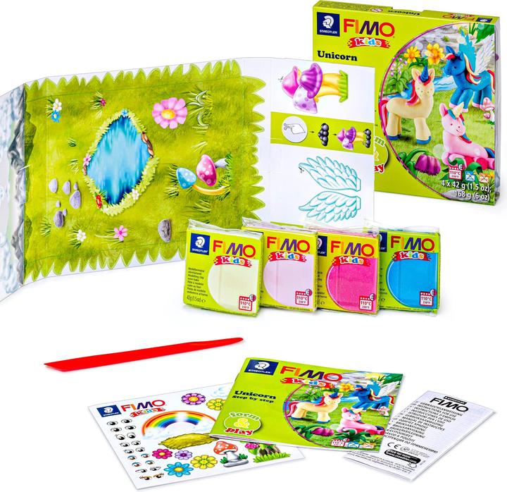 Immagine prodotto Fimo - Set di giochi per bambini - Unicorno (8034 19 LZ)