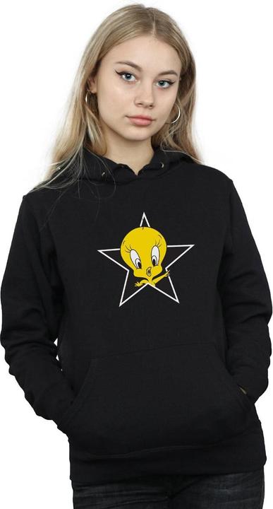 Immagine prodotto Looney Tunes Tweety Pie Star Felpa con Cappuccio Donna (S)