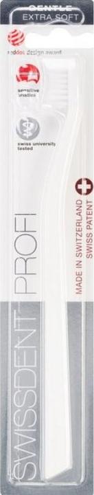 Produktbild Swissdent PROFI Gentle Zahnbürste Extra-Soft Weiss (1 Stk) (Extra weich, 1 x)