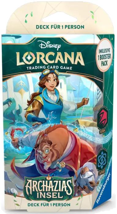 Produktbild Ravensburger Disney Lorcana TCG Archazias Insel Starter Decks Display (8) *Deutsche Edition* (Deutsch)