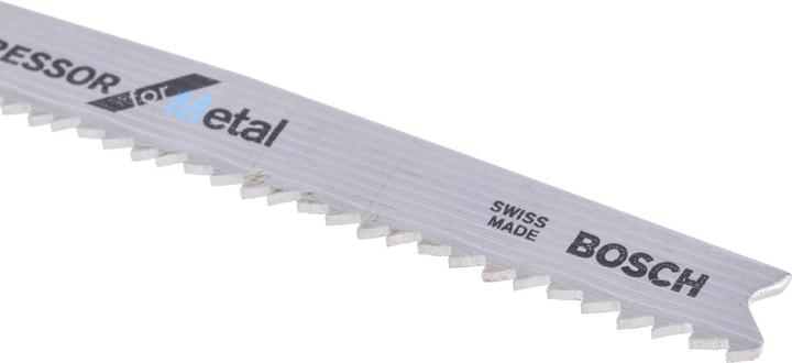 Actual product image Bosch Professional Zubehör PRO Metal thick and thin T123XF jigsaw blade, 100 mm, 5 pcs.