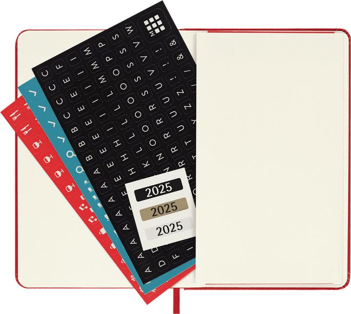 Image du produit Moleskine Calendrier de notes (De poche, A6, Anglais)