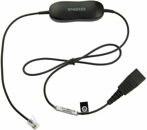 Actual product image Jabra Smart Cord - Headset Cable - Black - for