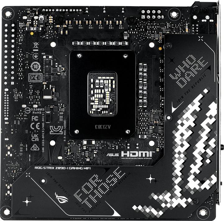 Produktbild ASUS ROG STRIX Z890-I GAMING WIFI (LGA 1851, Intel Z890, Mini-ITX)