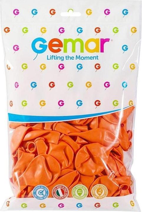 Produktbild GoDan Balon Lachspastell, 30,5 cm, 100 Stück, Durchmesser 30 cm (12), Kreis 95 cm (100 x)