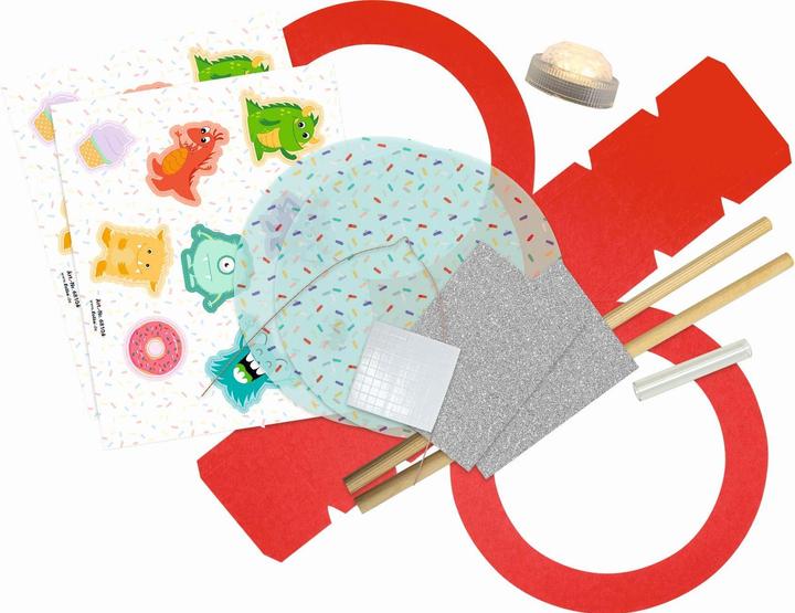 Actual product image Folia Lantern craft kit Monster