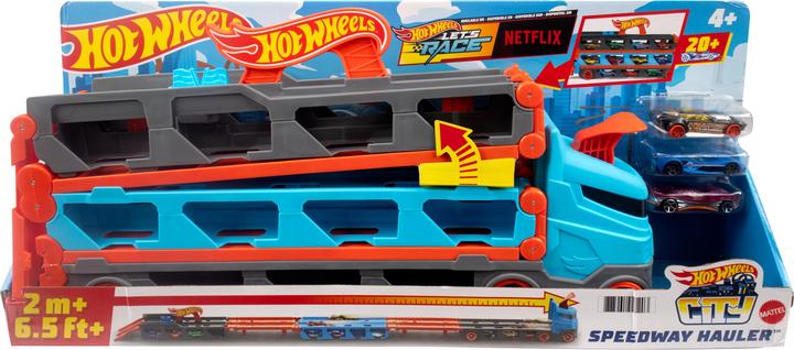 Produktbild Hot Wheels 2-in-1 Rennbahn-Transporter
