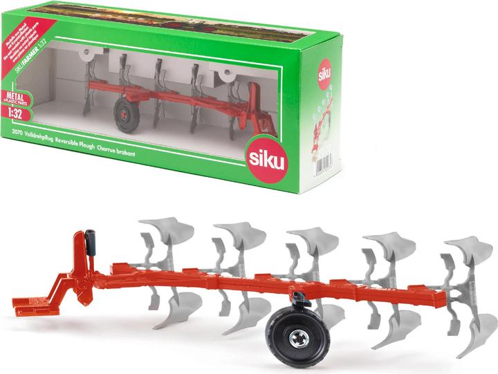 Actual product image Siku 2070 Full reversible plough