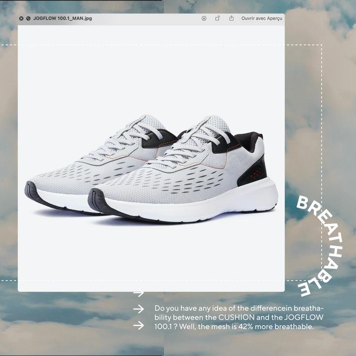 Actual product image Kalenji JOGFLOW 100 (40)