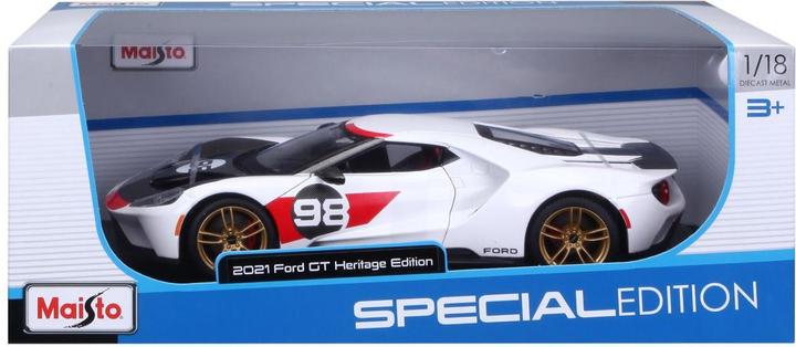 Immagine prodotto Maisto Ford GT 2021 patrimonio 1/18