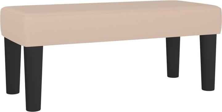 Produktbild VidaXL Boxspringbett Bett Polsterbett Doppelbett Matratze 120x190cm Kunstleder (120 x 190 cm)