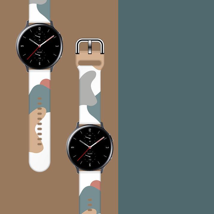 Actual product image iLike Strap Moro Band For Samsung Galaxy Watch 42mm Silicone Strap Camo Watch Bracelet (42 mm)
