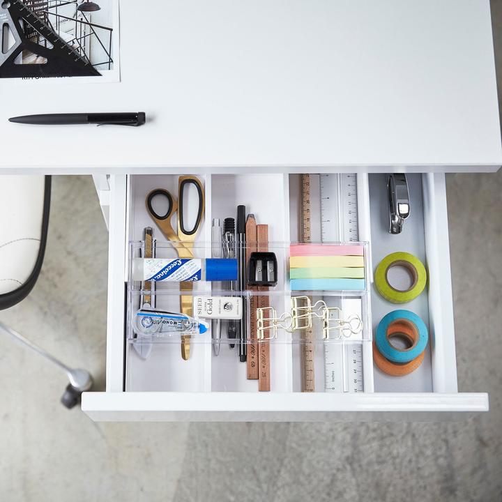 Actual product image Yamazaki Organizer Tower