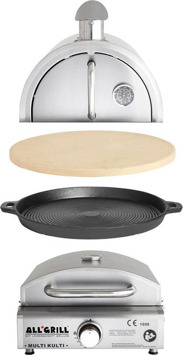 Produktbild All'Grill MULTI-KULTI® - Set 4 - MIT ZÜNDSICHERUNG (besteht aus 4 Artikel)