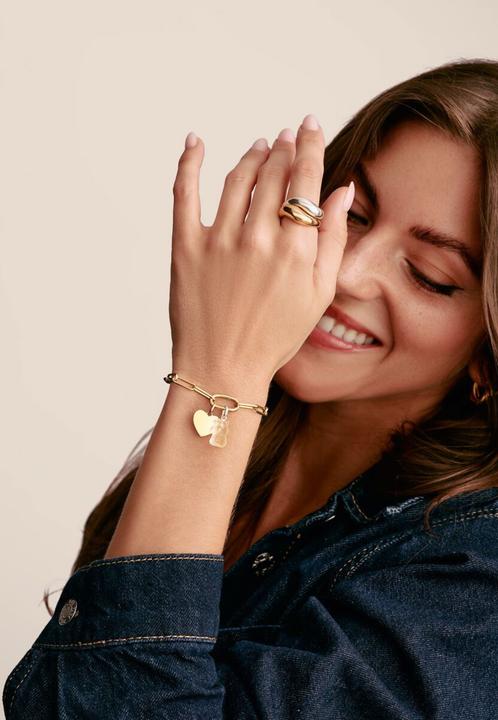 Immagine prodotto Thomas Sabo Charm-Anhänger Herz Connect vergoldet (Argento 925)