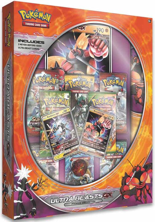 Produktbild Pokémon Ultra Beasts GX Premium Collection Box (Buzzwole & Xurkitree) - EN
