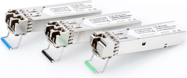 Image du produit Digitus Module mini GBIC (SFP) compatible avec HP-HPE, 1,25 Gbit/s, 0,55 km