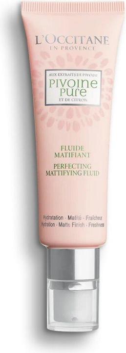 Actual product image L'Occitane Pivoine - Pure Fluide Matifiant (50 ml, Face fluid)