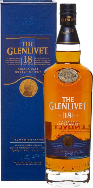 Produktbild The Glenlivet 18 Years (Single Malt, Scotch Whisky, 1 x 70 cl)
