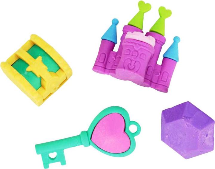 Actual product image Starpak 3D puzzle eraser 4 pieces diamond