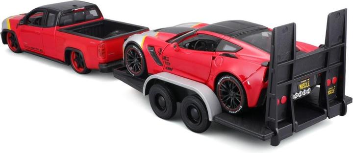 Actual product image Maisto Chevrolet Colorado ZR2 & Corvette Z06 1/24