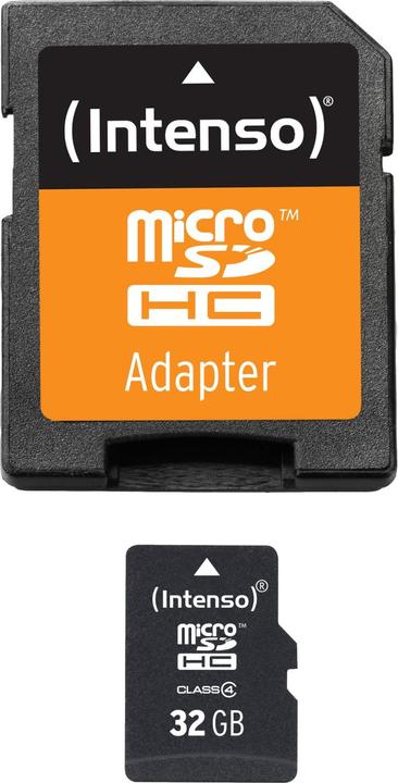 Actual product image Intenso microSD Class 4 (32 GB, microSDHC)