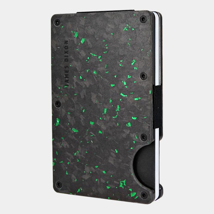James Dixon Forged Carbon - Matt Black Green - Money Band