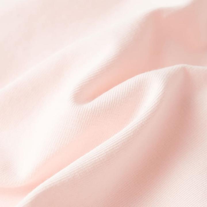 Immagine prodotto VidaXL Maglietta da bambino con maniche arricciate rosa pallido 104.Materiale (104)