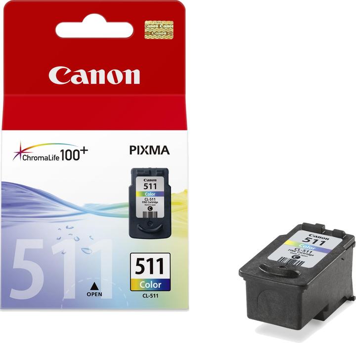 Produktbild Canon CL-511 BLISTER W/O SEC (M, C, Y)