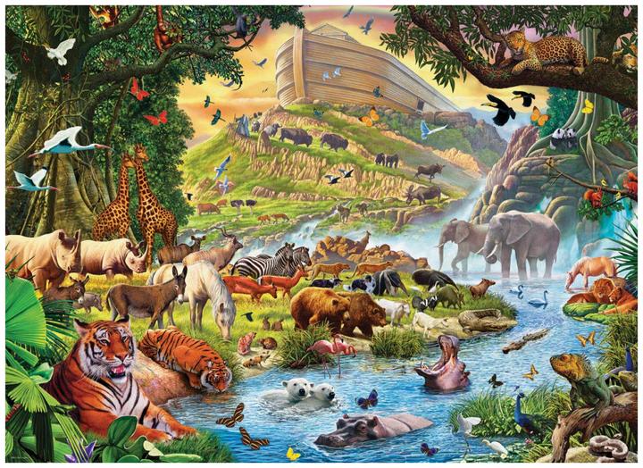 Actual product image Eurographics Noah's ark before the rain (500 pieces)