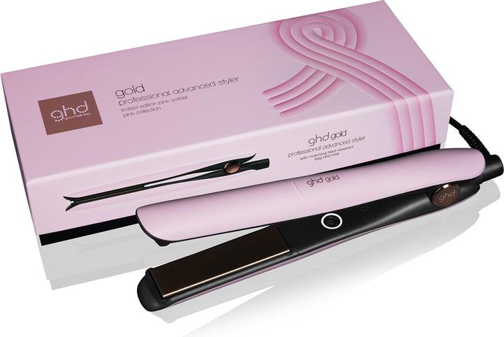 Immagine prodotto ghd gold® Limited Edition Glätteisen in Pink-Sorbet mit Hitzeschutz-Etui (Piastra per capelli)