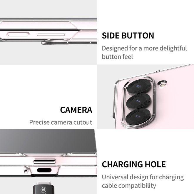 Actual product image GCS case Nukin Sam Z Fold6 przeźroczysty/clear AR20-02028A (Samsung Galaxy Z Fold6)
