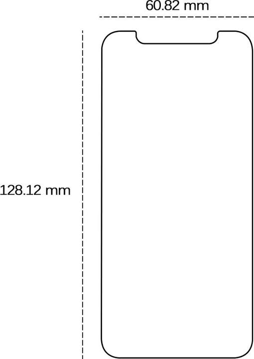 Produktbild OEM Gehärtetes Glas 2,5D für iPhone 13 Mini 5,4"