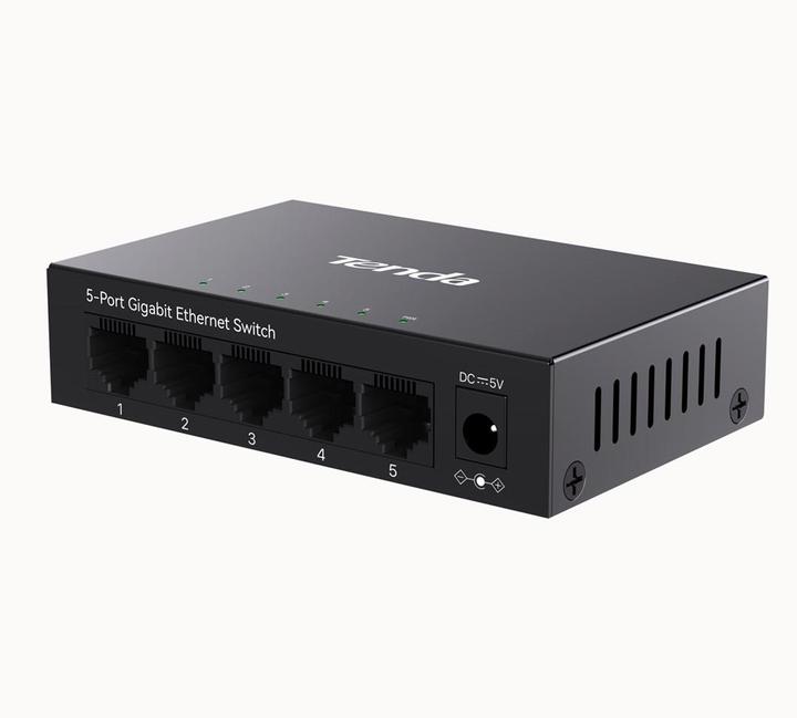 Actual product image Tenda Switch TEG1005M (5 Ports)
