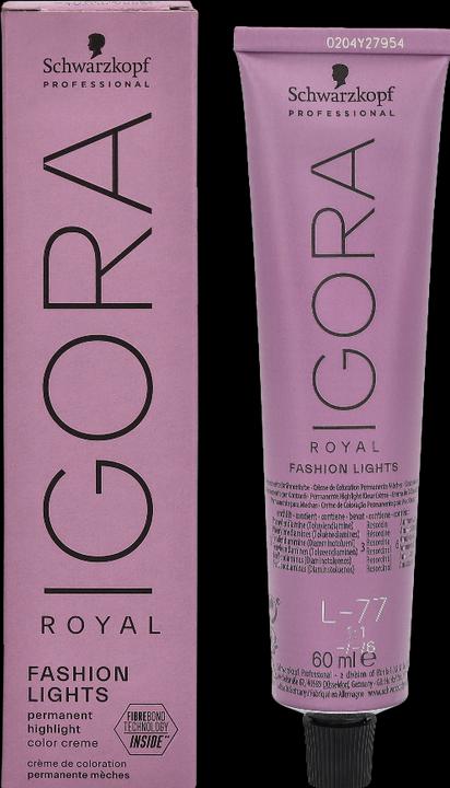 Immagine prodotto Schwarzkopf Professional Igora Royal Fashion Lights - L-77 Copper (L-77 Rame)