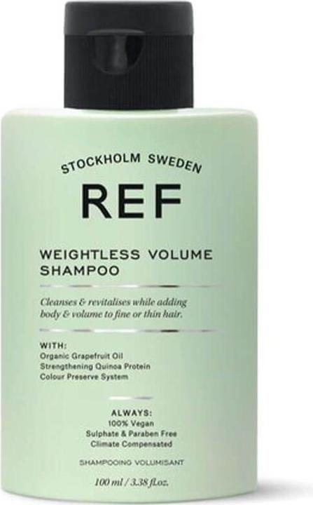Image du produit Ref. REF Shampooing Volume sans poids 100 ml (100 ml, Shampoing liquide)