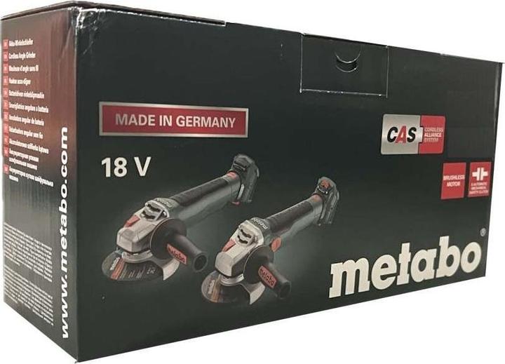 Image du produit Metabo Meuleuse d'angle sans fil W 18 LT BL 11-125 (125 mm)