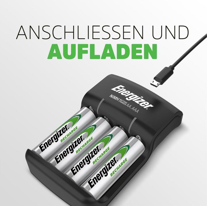 Immagine prodotto Energizer Base (1 pz., AAA, AA, 1300 mAh, Batteria + Caricabatterie)