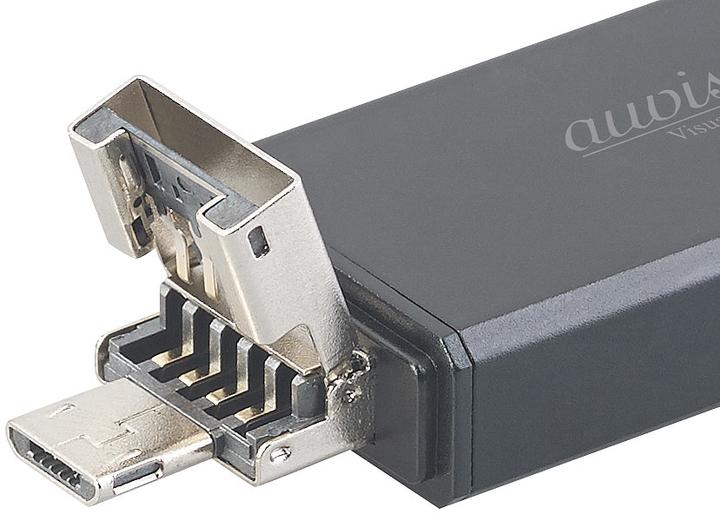 Produktbild Auvisio 2in1-USB-Stick & Voice-Recorder (8 GB, USB-A, USB-C)