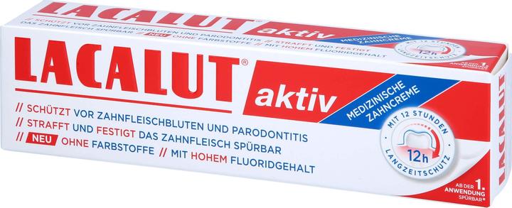 Actual product image Dr. Theiss LACALUT active toothpaste, 100 ml Toothpaste (100 ml)