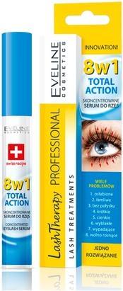 Eveline Cosmetics Multi-purpose Eyelash Serum Total Action 8 in 1 (10 ml)