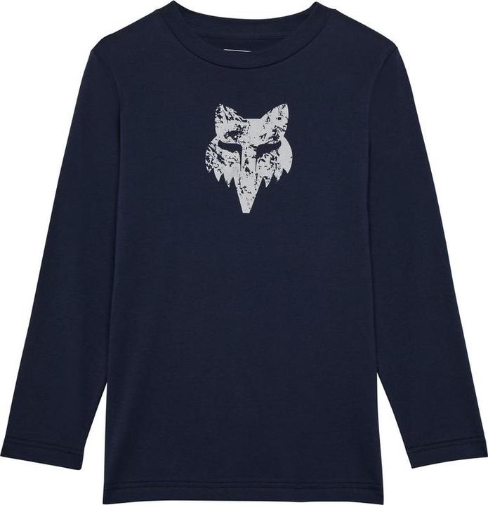 Actual product image Fox Tee 24 Yth The World Ls Mdnt (134)