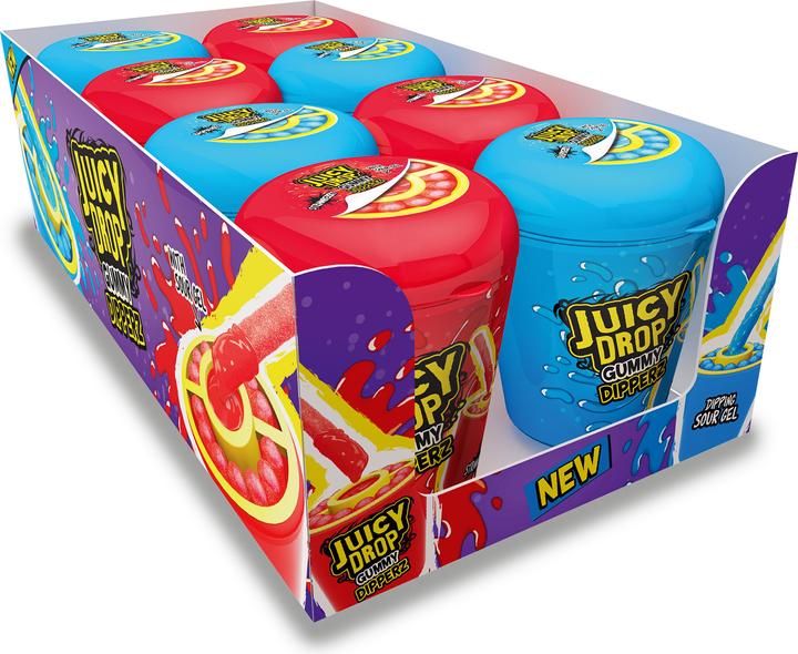 Actual product image Bazooka JuicyDrop Gummy Dipperz 96g (1 pcs., 96 g)