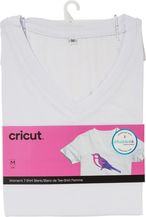 Image du produit Cricut T-Shirt Encre Infusible Femmes Taille M, Blanc